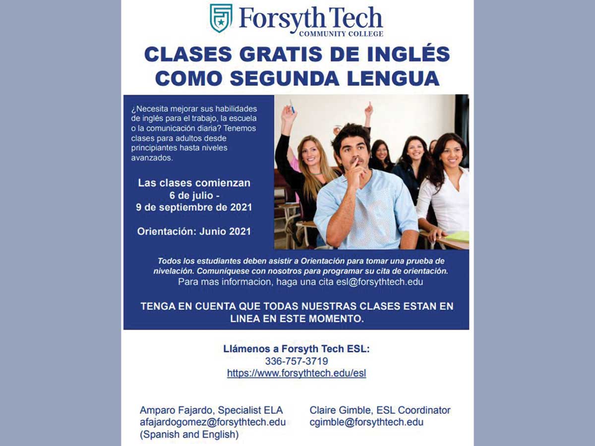Se abre inscripción para clases de inglés gratis este verano | Qué Pasa