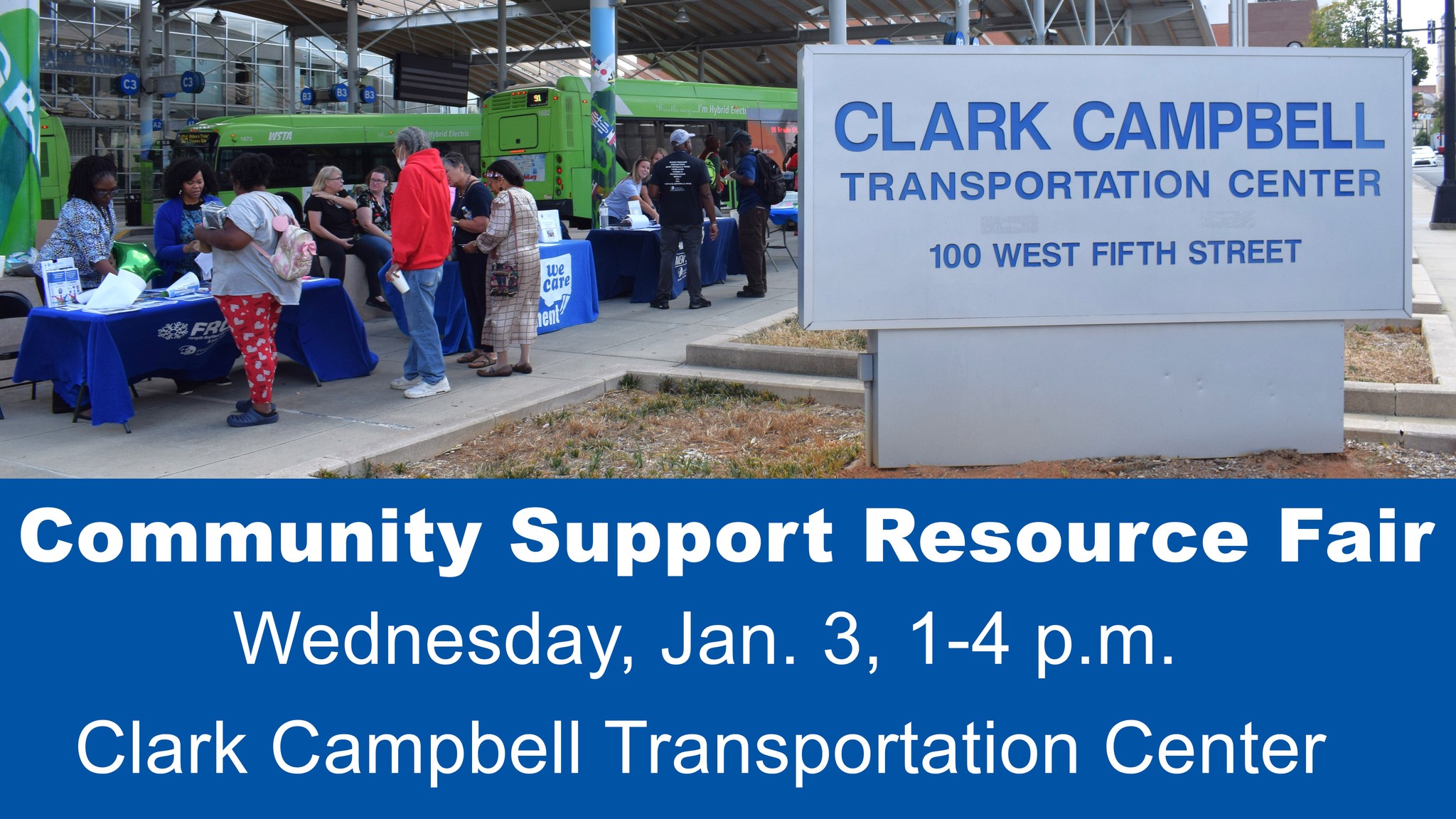 Hoy Feria de Recursos en la estación de autobuses de Winston Salem