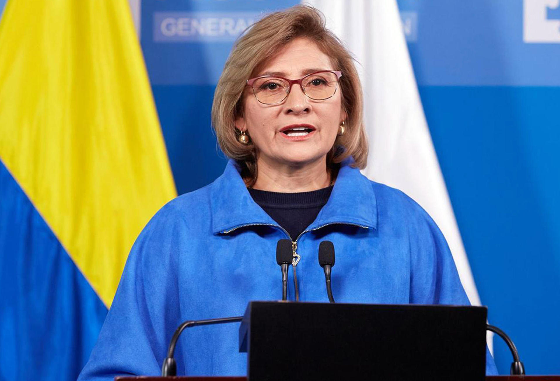 La nueva fiscal general encargada de Colombia asume en medio de ...