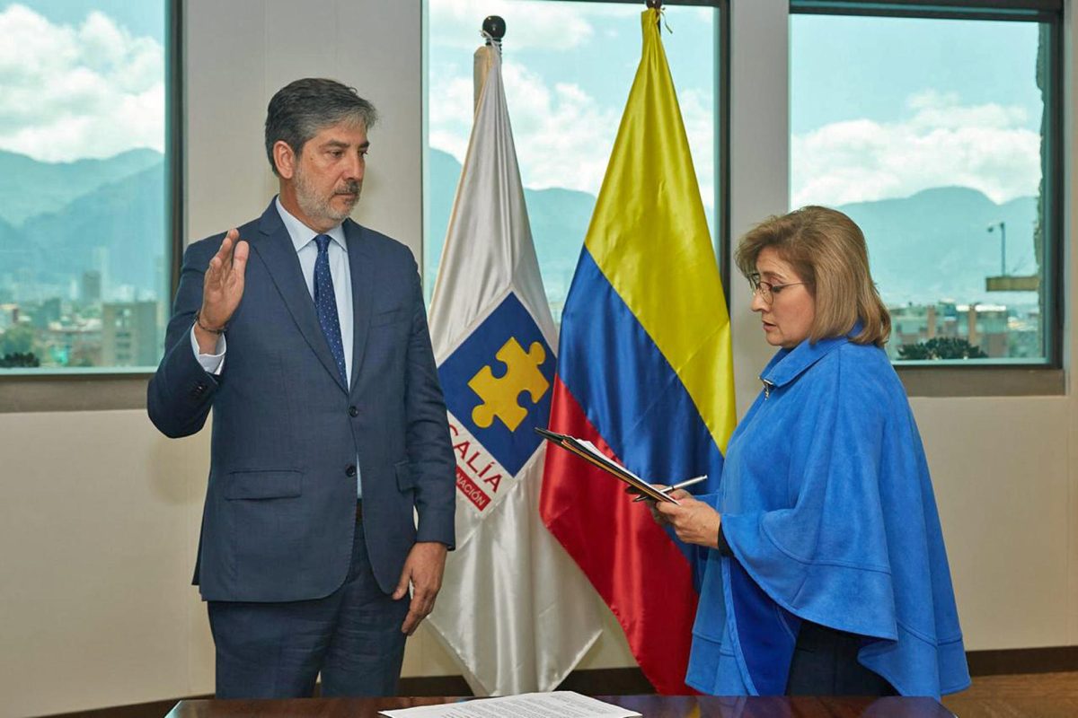La nueva fiscal general encargada de Colombia asume en medio de ...