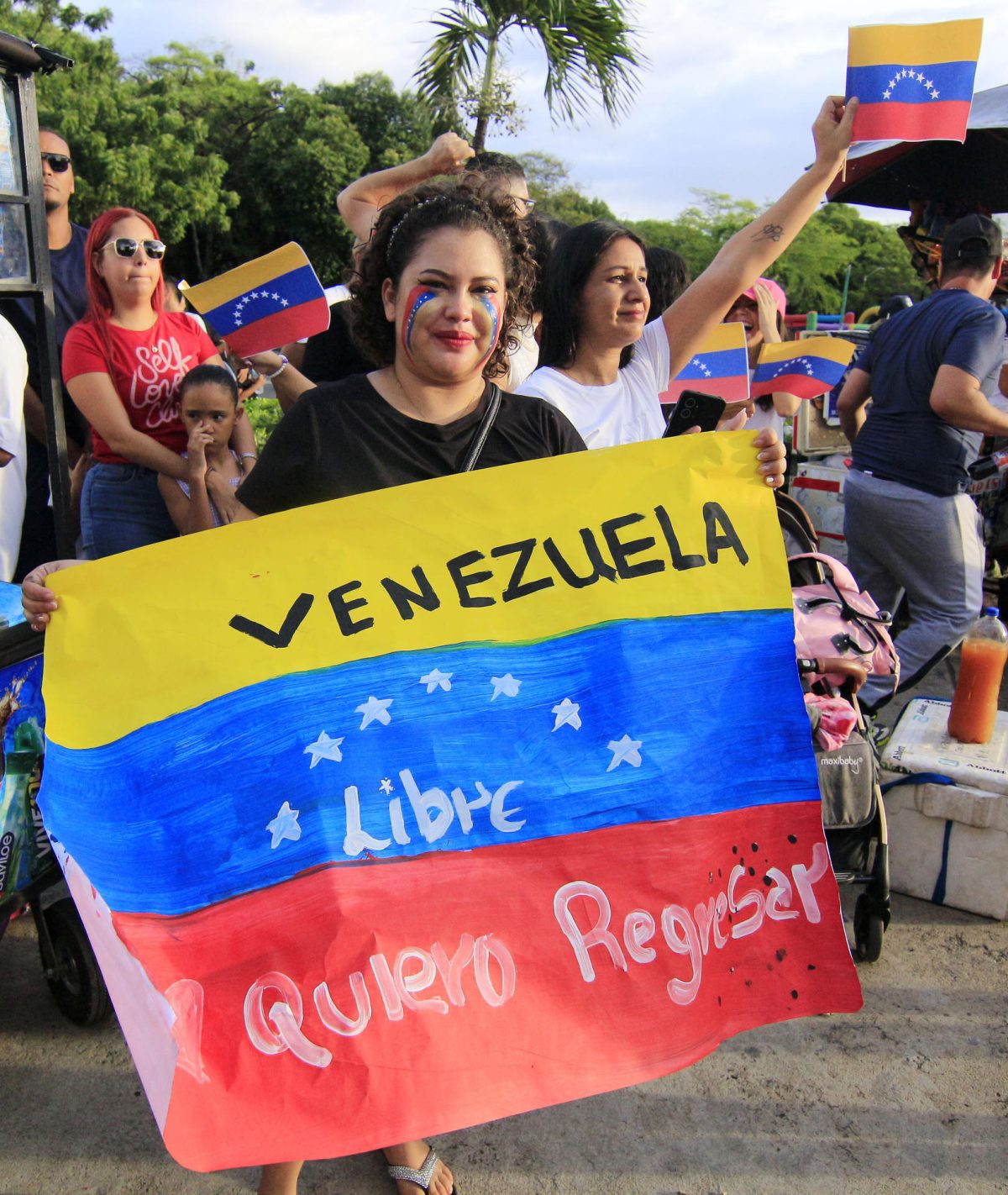 Venezolanos en el exterior emiten un voto de "esperanza" y alzan su voz ...