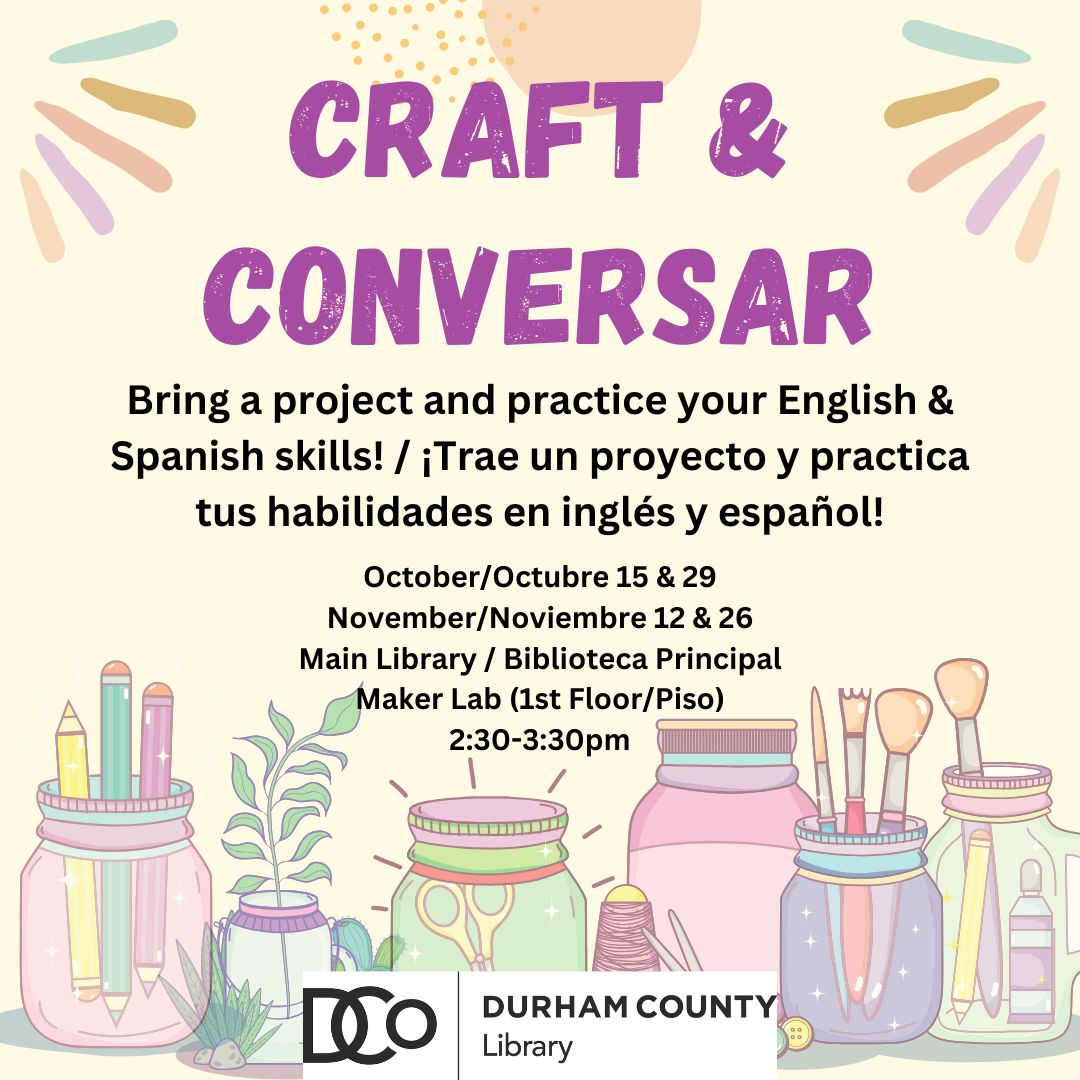 Haz manualidades y practica conversar en español e inglés | Qué Pasa