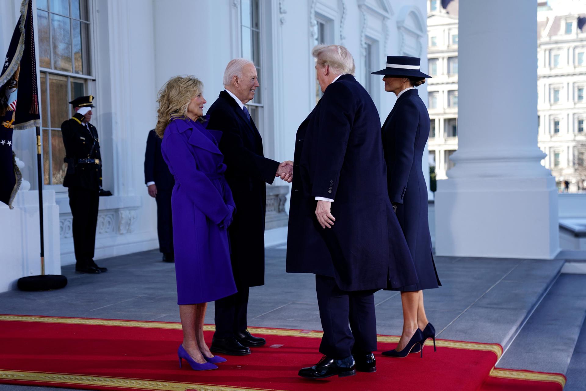 Biden a Trump en la Casa Blanca: "Bienvenido a casa" | Qué Pasa