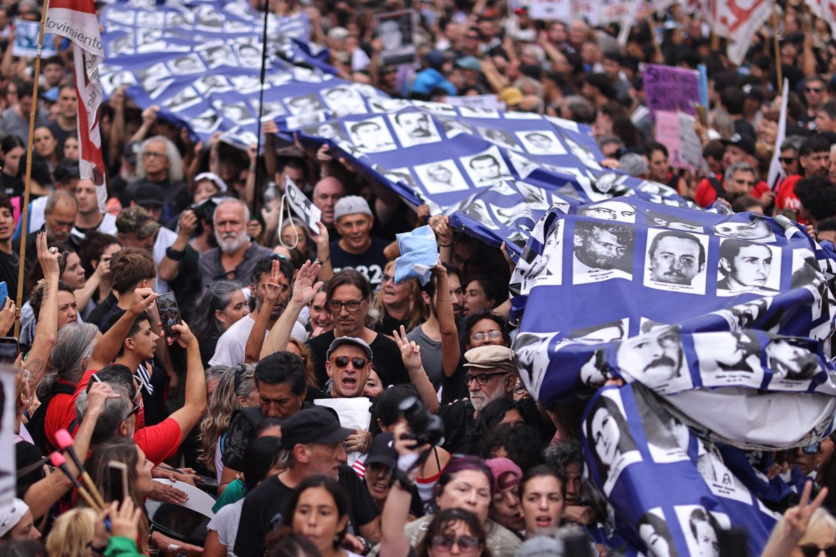Inicia la marcha por el Día de la Memoria por la Verdad y la Justicia ...