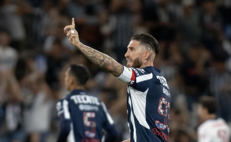 Sergio Ramos of Monterrey during the Liga MX match against Guadalajara