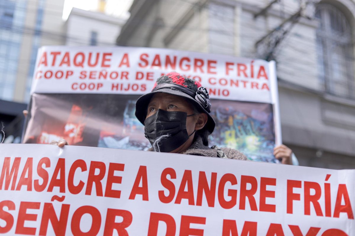 Con ataúdes vacíos, mineros bolivianos protestan por muerte de cinco ...