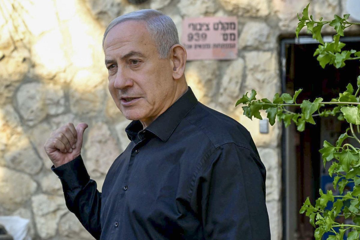 El primer ministro de Israel, Benjamín Netanyahu, este sábado en Jerusalén. EFE/GPO/Avi Ohayon SÓLO USO EDITORIAL, PERMITIDO SU USO SÓLO EN RELACIÓN A LA INFORMACIÓN QUE APARECE EN EL PIE DE FOTO, CRÉDITO OBLIGATORIO
