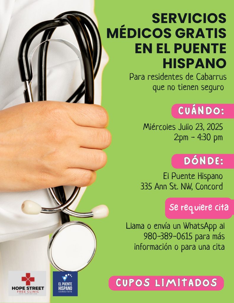 Buscas atención médica y no tienes seguro, este evento es para ti