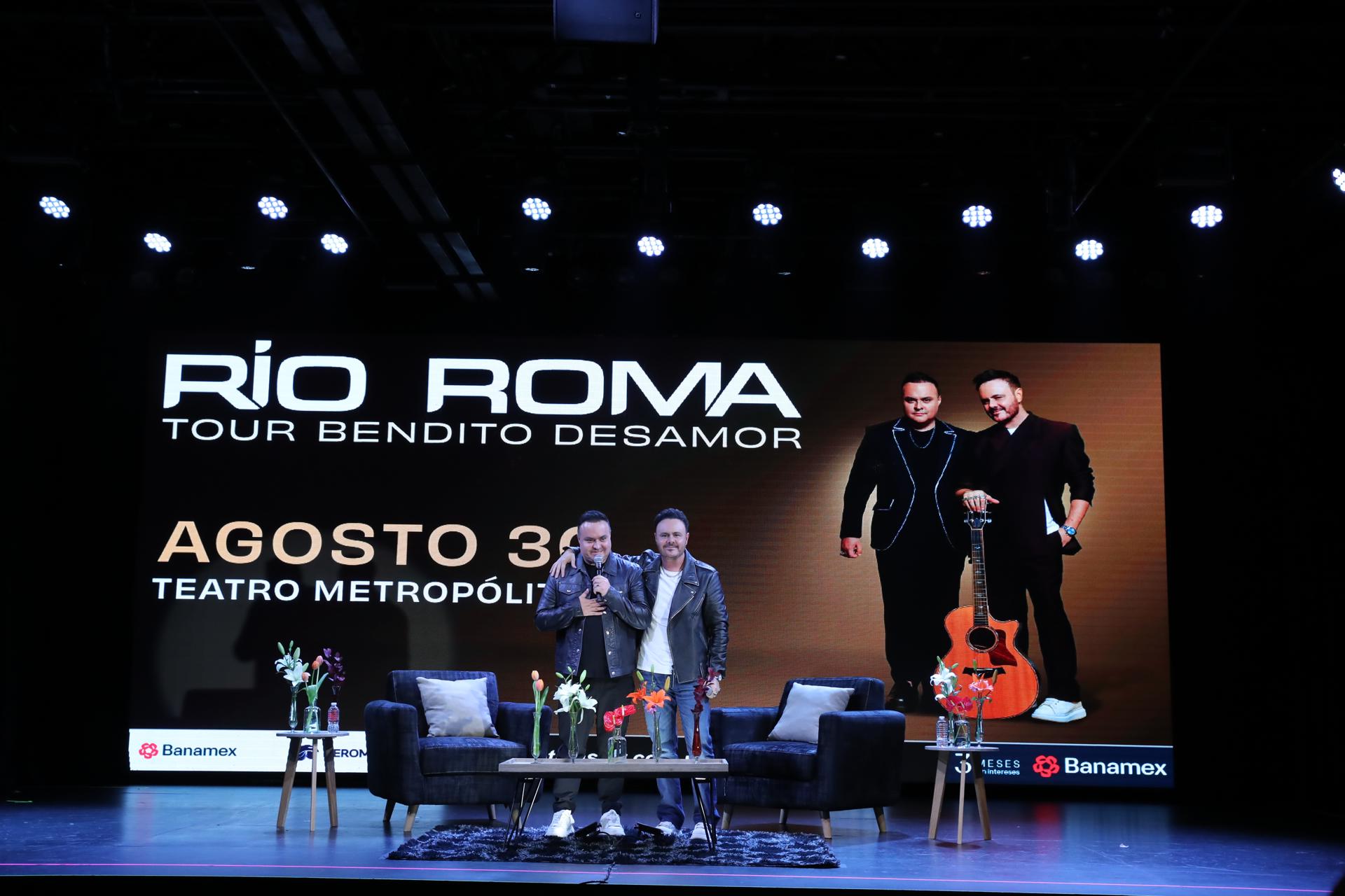 El dúo mexicano Río Roma hará uso de IA en conciertos de su nueva gira ...
