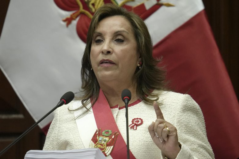 La presidenta de Perú, Dina Boluarte, en una foto de archivo. EFE/ John Reyes
