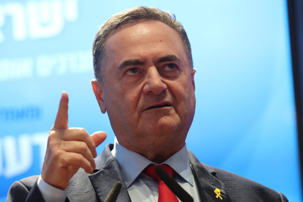 Foto de archivo del ministro israelí de Defensa, Israel Katz. EFE/EPA/ABIR SULTAN