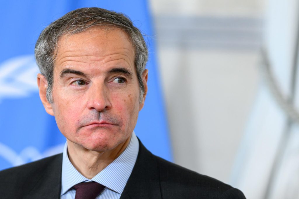 Imagen de Archivo del director general del OIEA, Rafael Grossi.
EFE/EPA/MAX SLOVENCIK