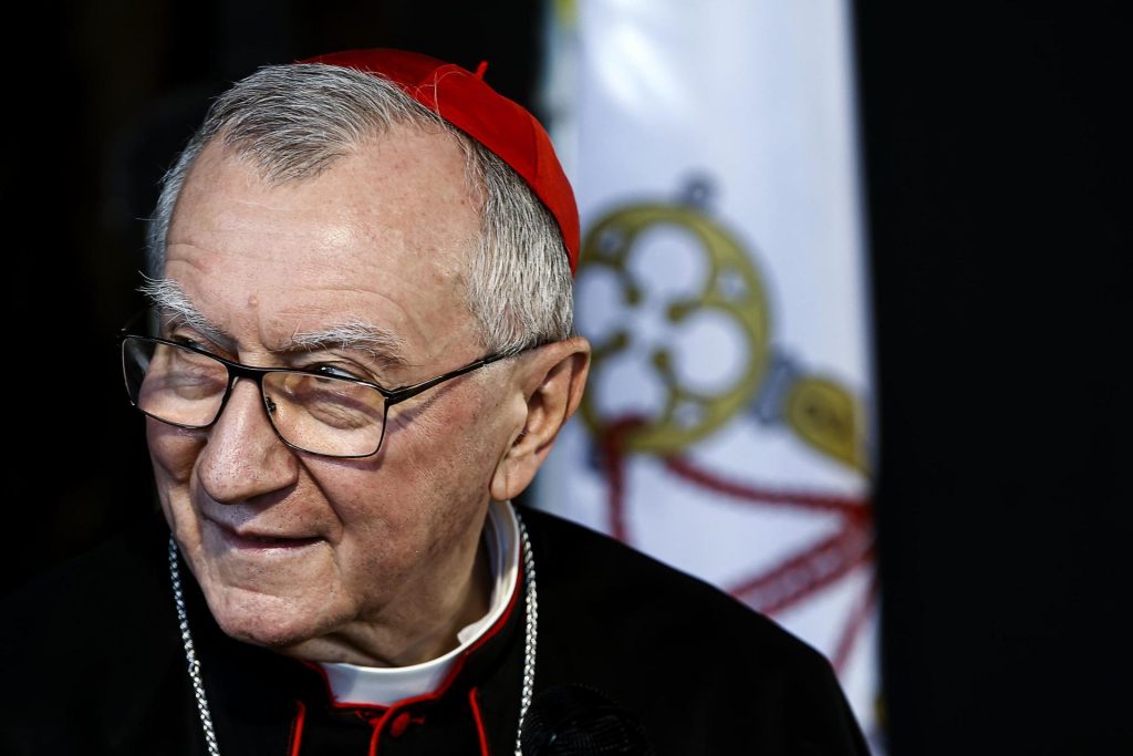 Imagen del secretario de Estado vaticano, el cardenal italiano, Pietro Parolin.
 EFE/EPA/ANGELO CARCONI
