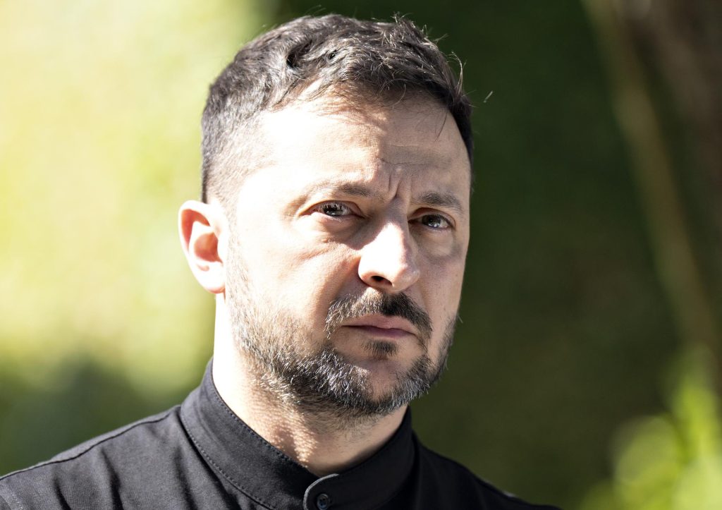 El presidente de Ucrania, Volodímir Zelenski, en una imagen de archivo. EFE/EPA/HENNING BAGGER DENMARK OUT