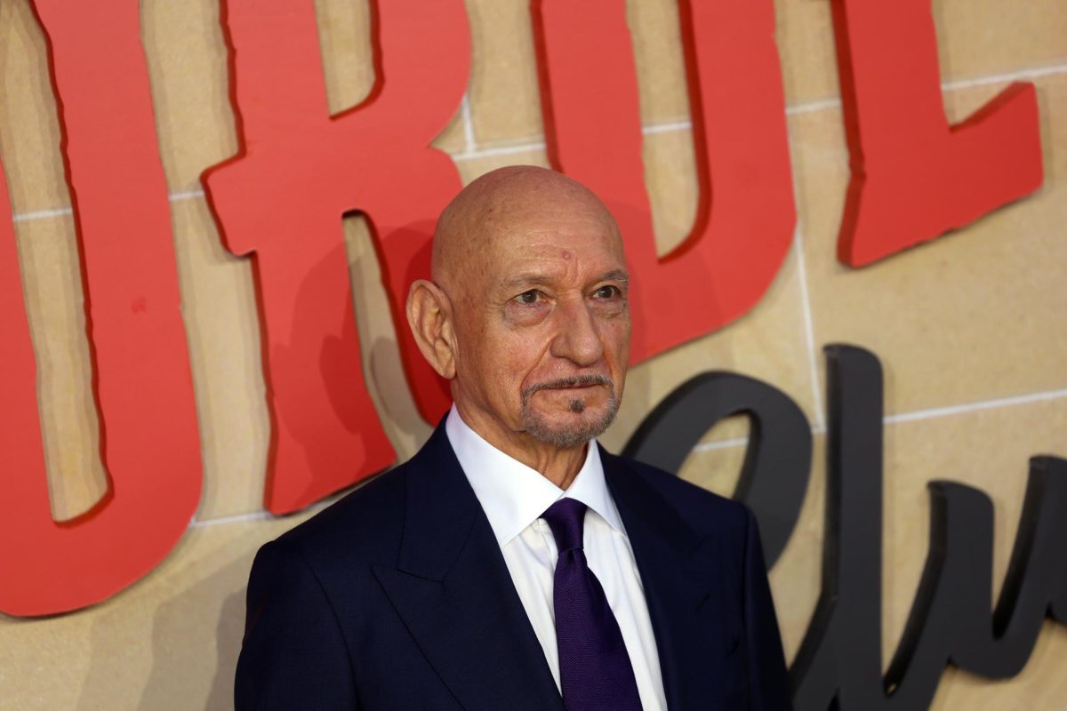 Ben Kingsley en la premiere en Londres de 'The Thursday Murder Club'. EFE/EPA/NEIL HALL
