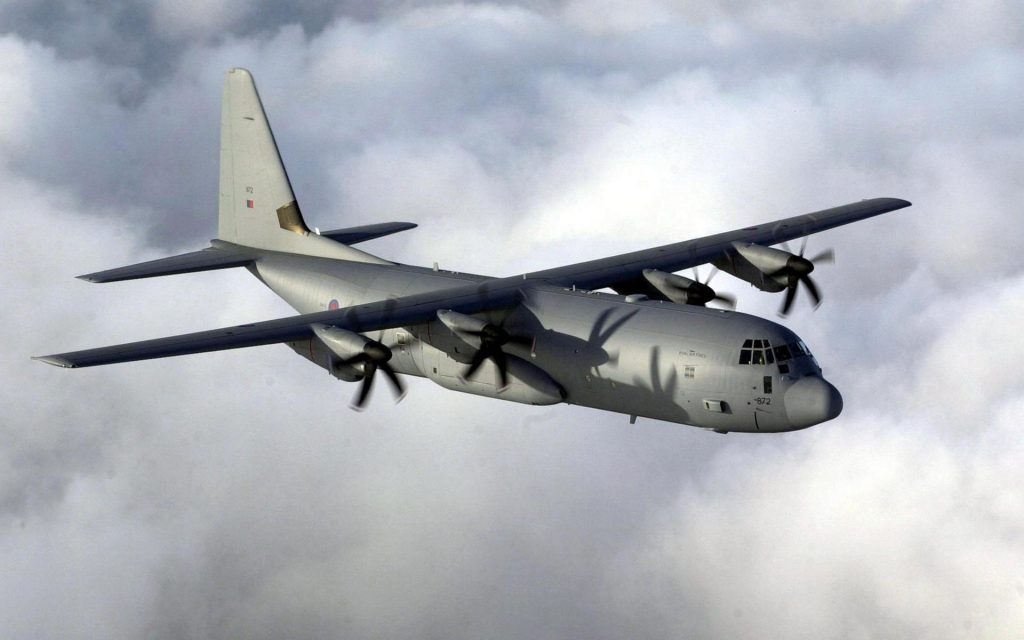 Fotografía de archivo de un avión Hércules C130.
EPA/SGT. JACK PRITCHARD, DCC (RAF)
