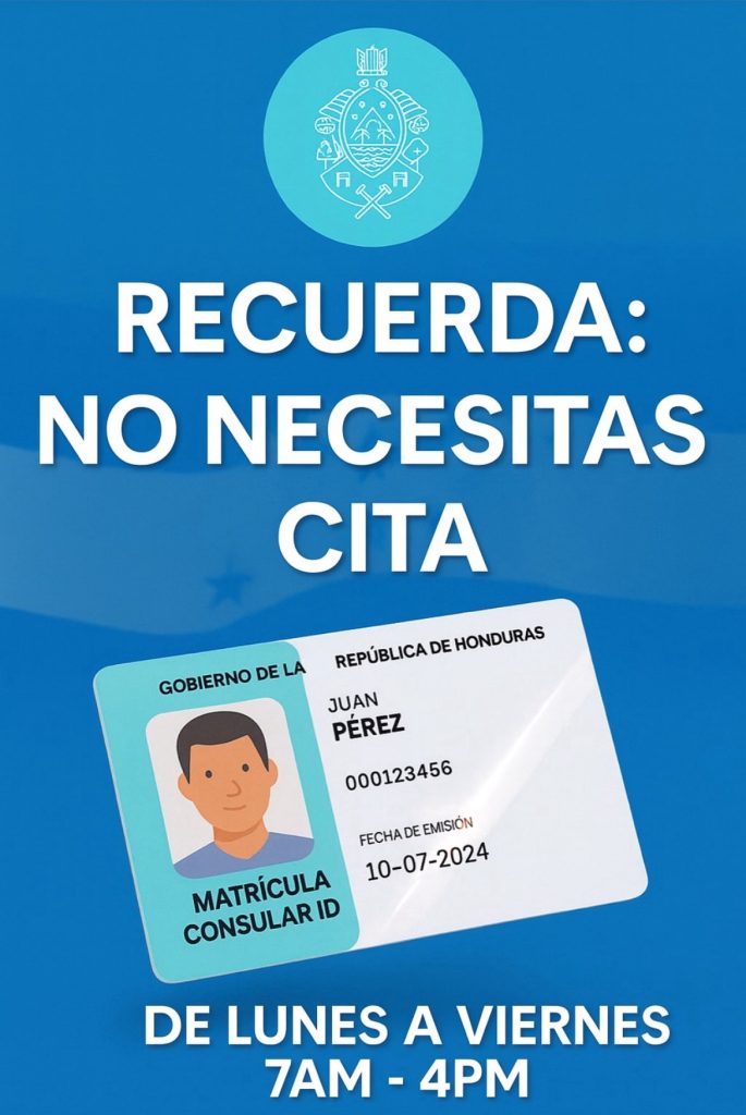 Tramita tu Matrícula Consular en el Consulado de Honduras | Qué Pasa