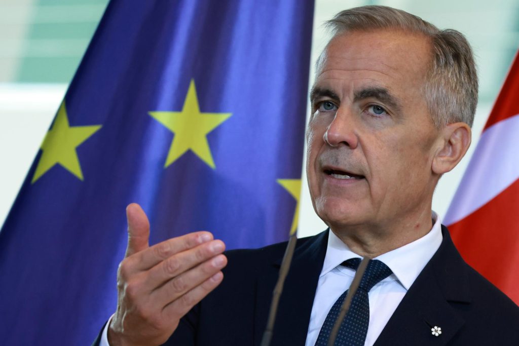 Foto de archivo del primer ministro de Canadá, Mark Carney. EFE/CLEMENS BILAN