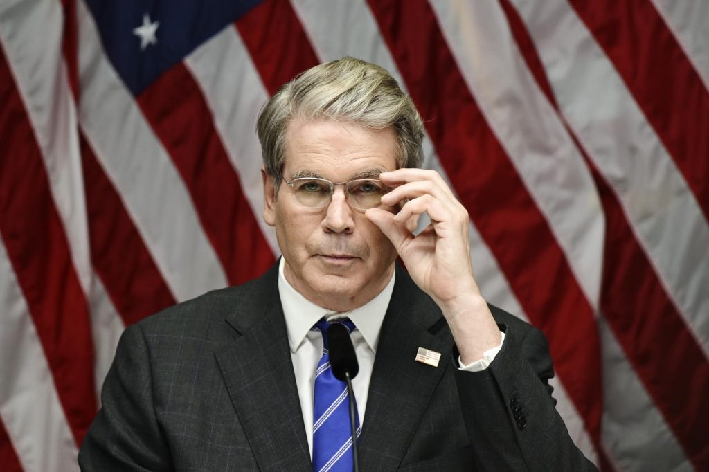 El secretario del Tesoro de EE.UU., Scott Bessent, en una foto de archivo. EFE/EPA/Magnus Lejhall