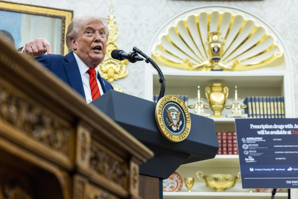 El presidente de EE.UU., Donald Trump. EFE/EPA/SHAWN THEW / POOL