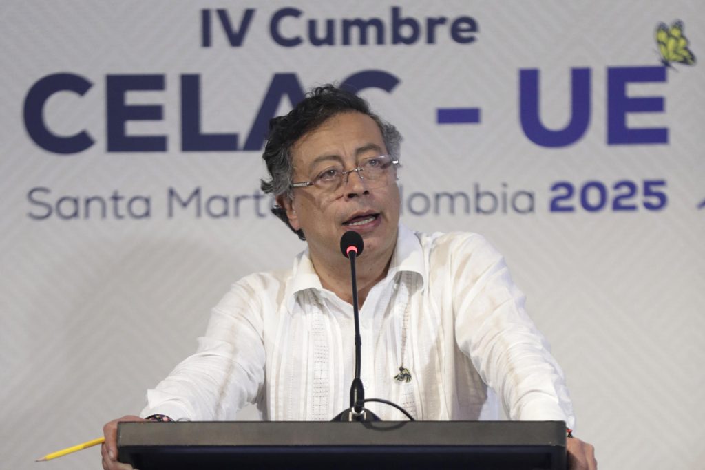 Foto de archivo del presidente de Colombia, Gustavo Petro. EFE/ Carlos Ortega