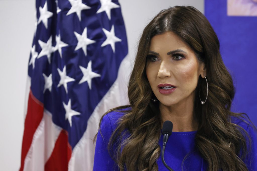 La secretaria de Seguridad Nacional de Estados Unidos, Kristi Noem, en una foto de archivo. EFE/ Elvis González