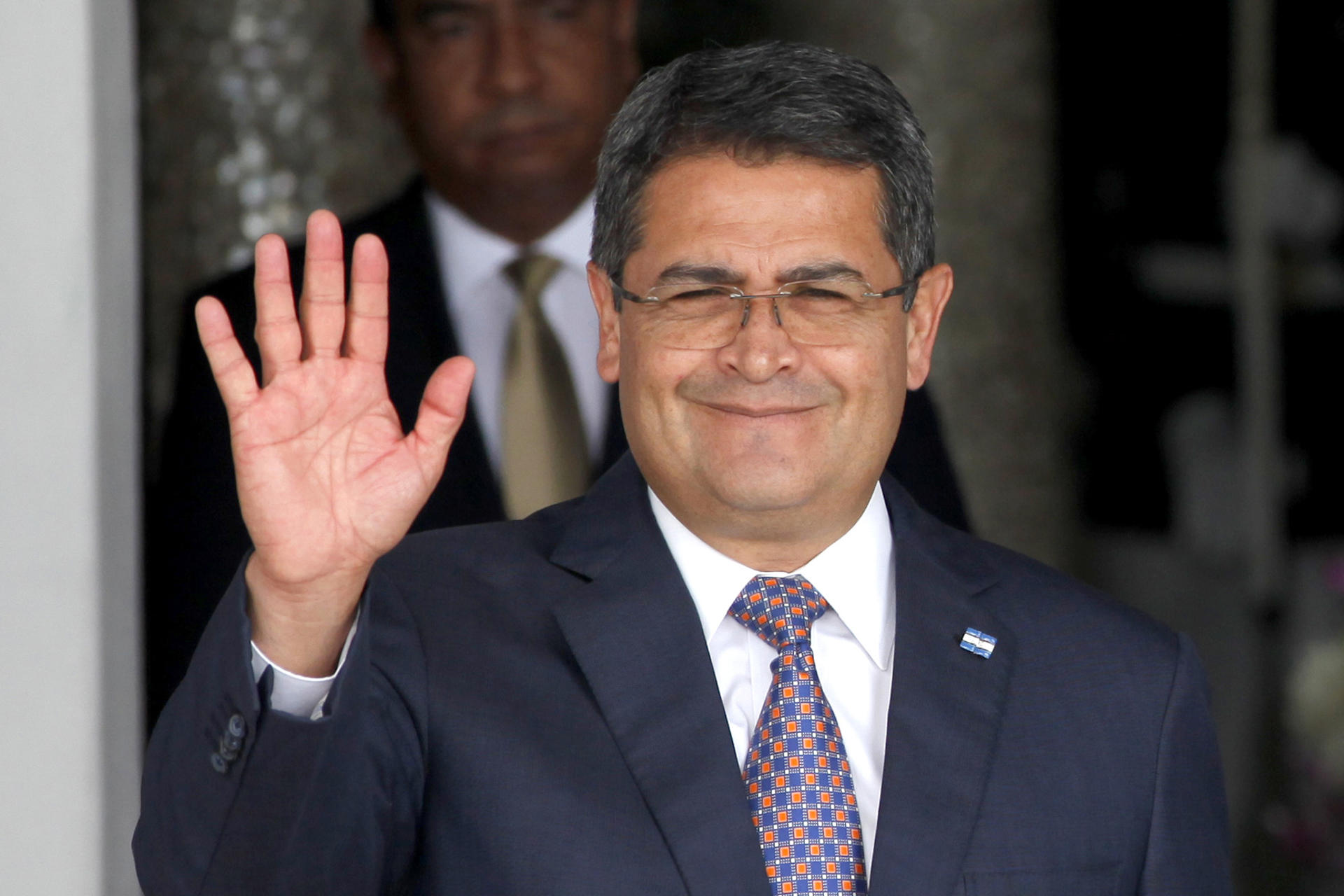 El video de Juan Orlando Hernández saludando desde Nueva York fue grabado en 2019