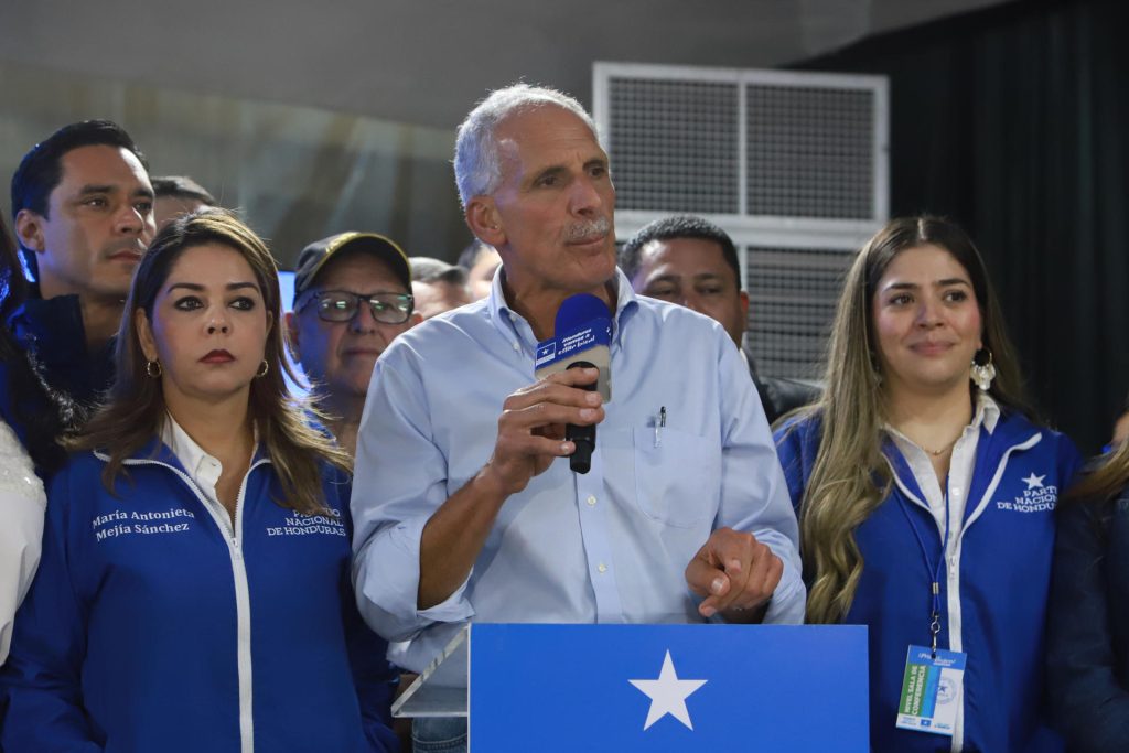 El candidato a la Presidencia de Honduras por el Partido Nacional, Foto de archivo del candidato conservador Nasry Asfura.EFE/ STR