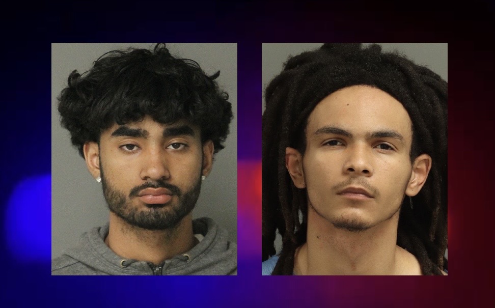 若者2人が武器を所持し警察から逃走したとして逮捕される