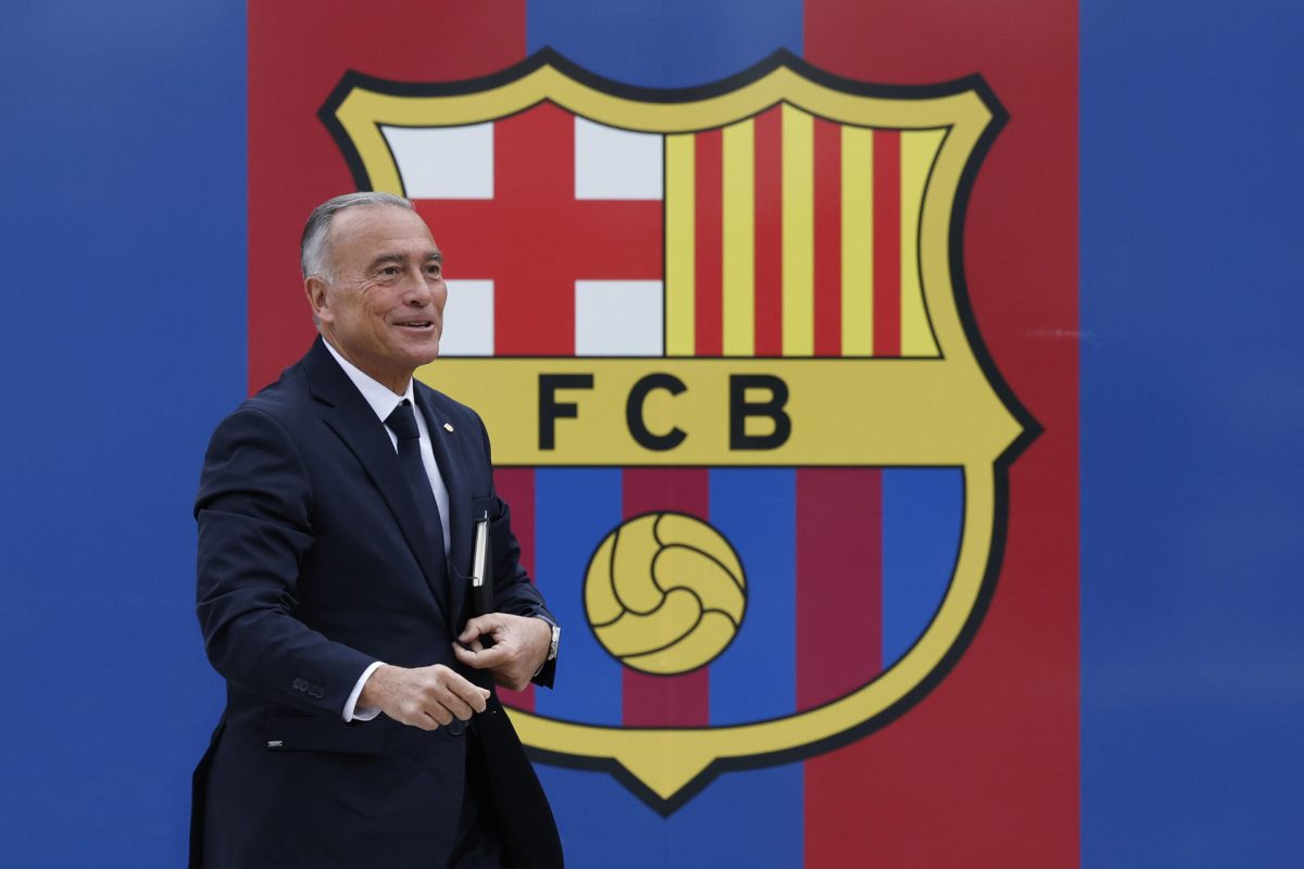El presidente en funciones del F.C. Barcelona, Rafael Yuste. EFE/Toni Albir 