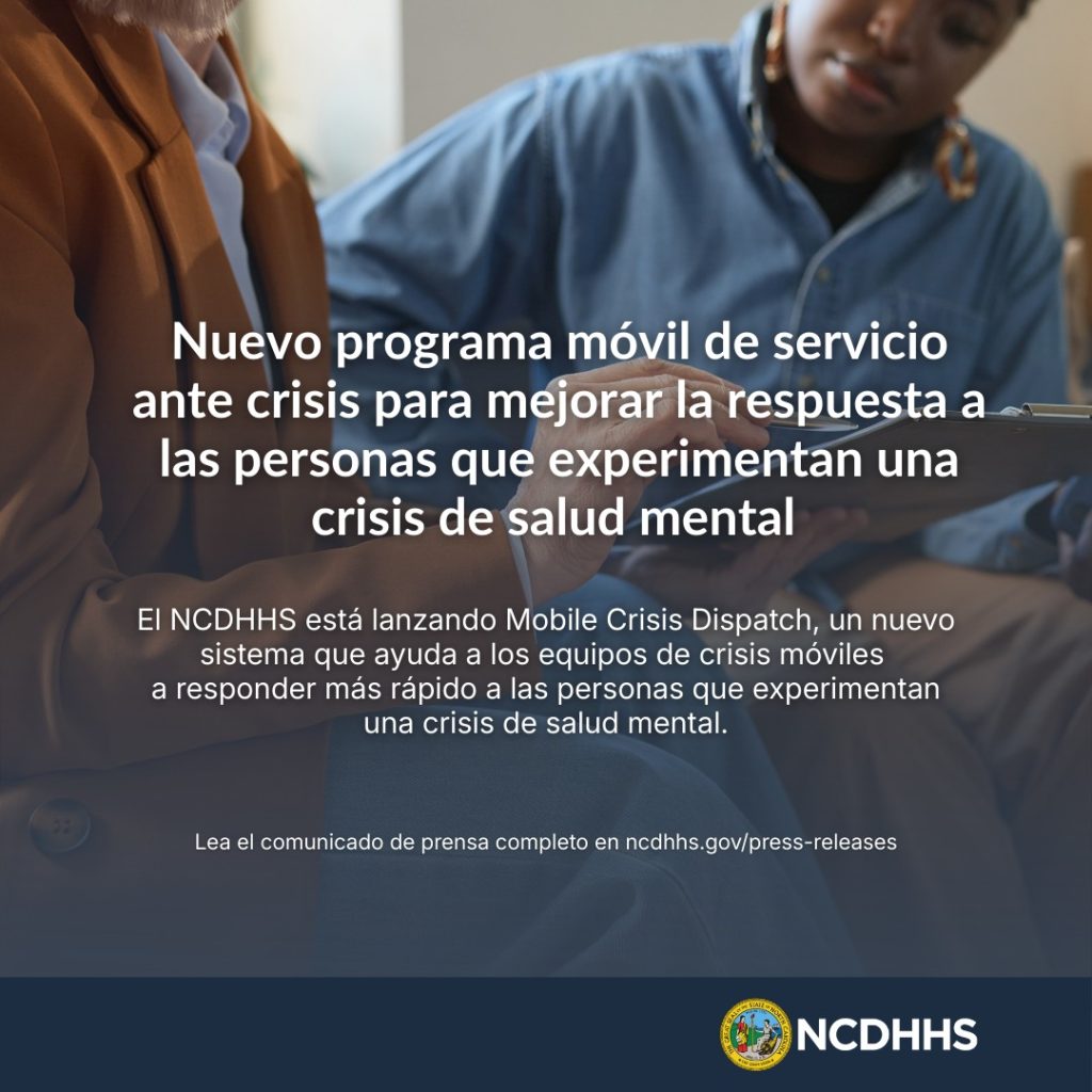 Nuevo sistema para responder más rápido a las crisis de salud mental ...