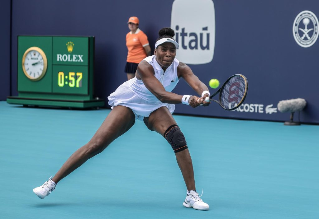Venus Williams también cae eliminada en primera ronda de Miami Venus Williams también cae eliminada en primera ronda de Miami