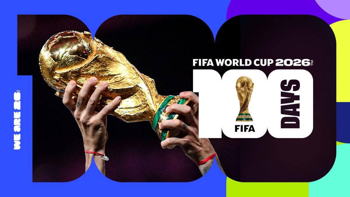 Fotografía cedida por la FIFA del póster de anuncio con motivo de los 100 días restantes a la Copa Mundial 2026. EFE/ FIFA /SOLO USO EDITORIAL NO VENTAS /SOLO DISPONIBLE PARA ILUSTRAR LA NOTICIA QUE ACOMPAÑA (CRÉDITO OBLIGATORIO)